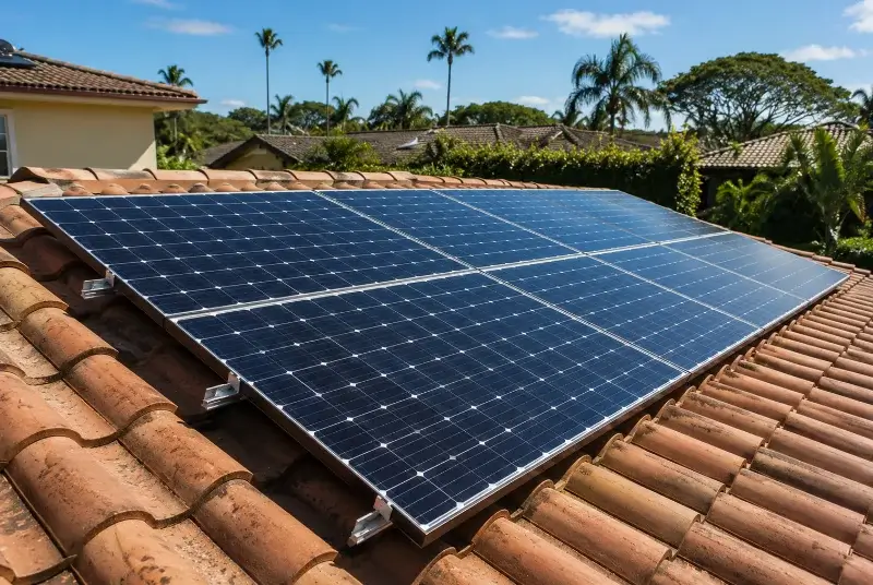 Installation de panneaux solaires à Sainte-Cécile-les-Vignes