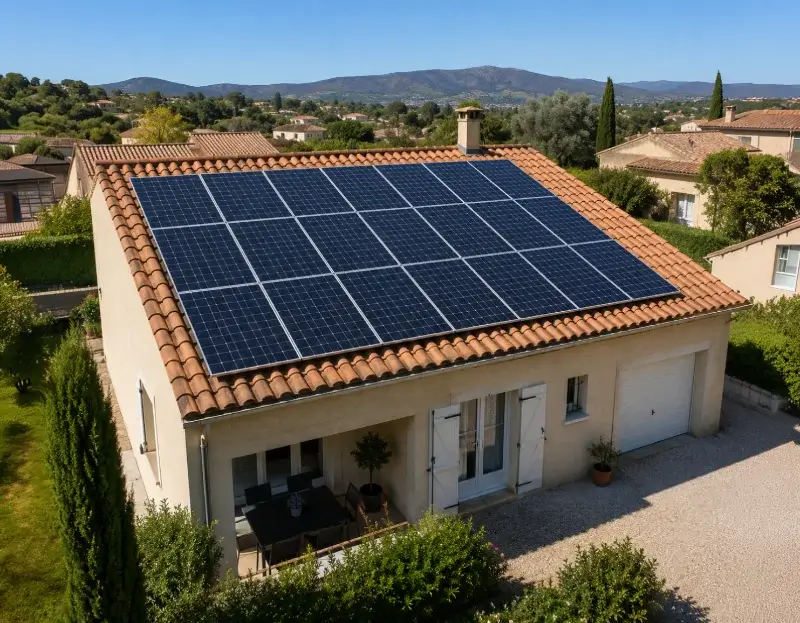 Prime à l'autoconsommation panneaux solaires Sainte-Cécile-les-Vignes — aide financière de l'État